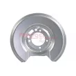 Déflecteur, disque de frein arrière gauche METZGER 6115165 - Visuel 2