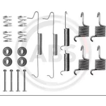 Kit d'accessoires, mâchoire de frein A.B.S. 0649Q