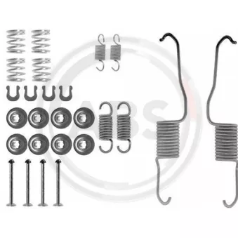 Kit d'accessoires, mâchoire de frein A.B.S. 0684Q