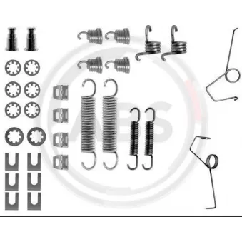 Kit d'accessoires, mâchoire de frein A.B.S. 0686Q