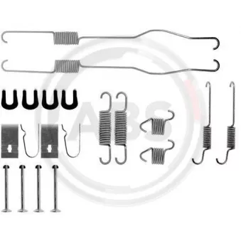 Kit d'accessoires, mâchoire de frein A.B.S. 0694Q