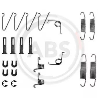 Kit d'accessoires, mâchoire de frein A.B.S. 0703Q