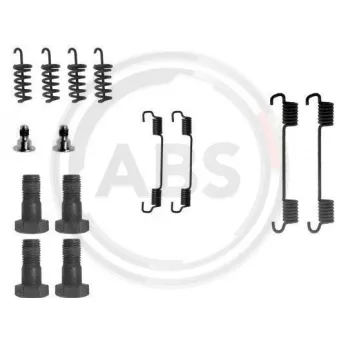 Kit d'accessoires, mâchoires de frein de stationnement A.B.S. 0716Q