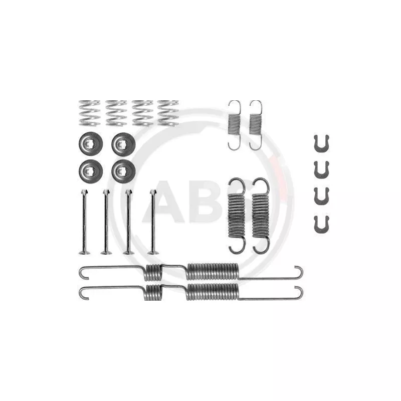 Kit d'accessoires, mâchoire de frein A.B.S. 0738Q