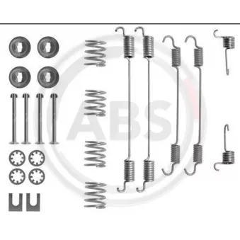 Kit d'accessoires, mâchoire de frein A.B.S. 0747Q