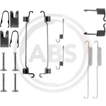 Kit d'accessoires, mâchoire de frein A.B.S. 0749Q