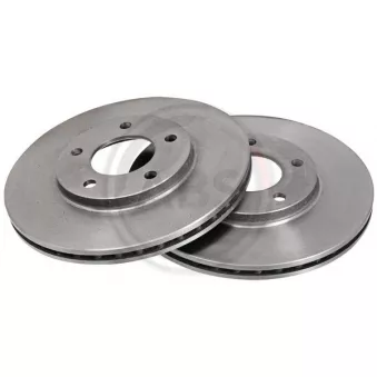 Jeu de 2 disques de frein avant A.B.S. 16242