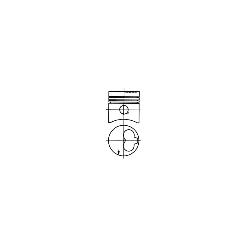 Piston KOLBENSCHMIDT 93085610