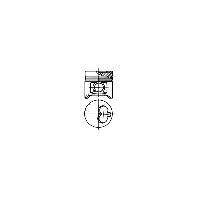 Piston KOLBENSCHMIDT 93378700