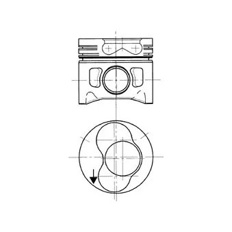 Piston KOLBENSCHMIDT 94427710