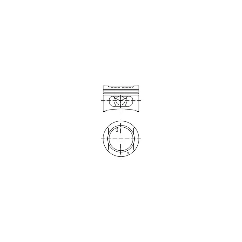 Piston KOLBENSCHMIDT 94492700