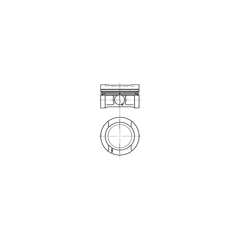 Piston KOLBENSCHMIDT 94503700