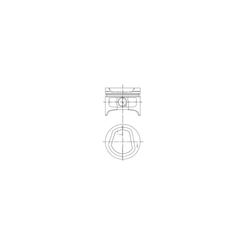 Piston KOLBENSCHMIDT 94553620