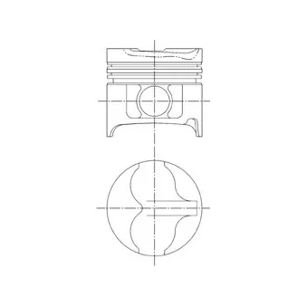 Piston KOLBENSCHMIDT 94807600