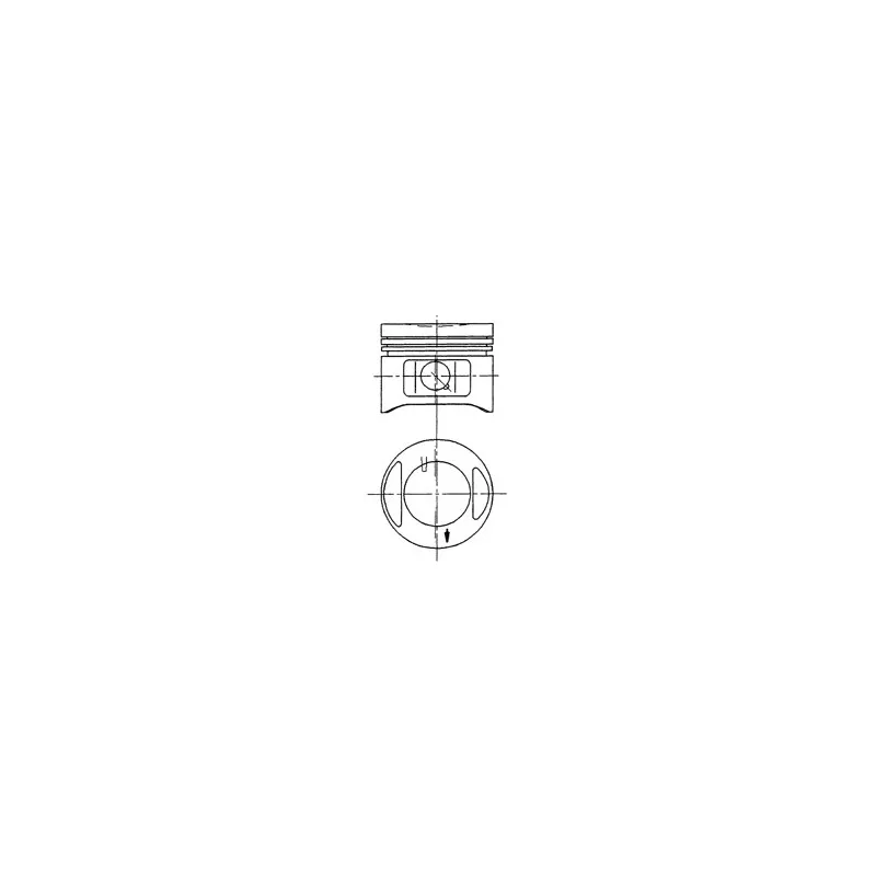 Piston KOLBENSCHMIDT 94910700