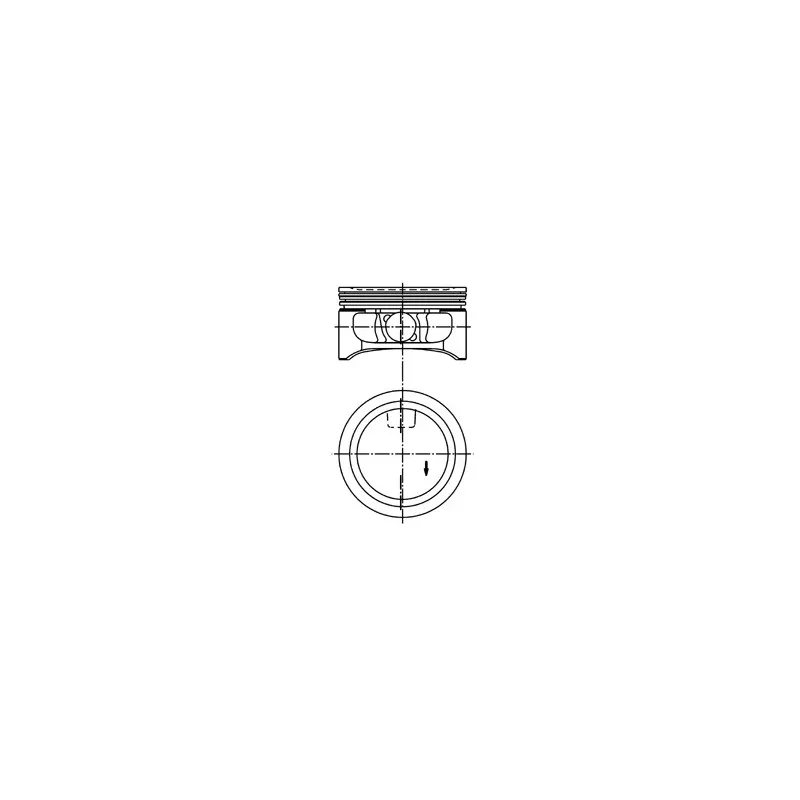 Piston KOLBENSCHMIDT 94912610