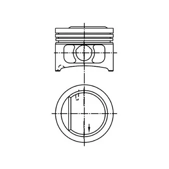 Piston KOLBENSCHMIDT 94916600