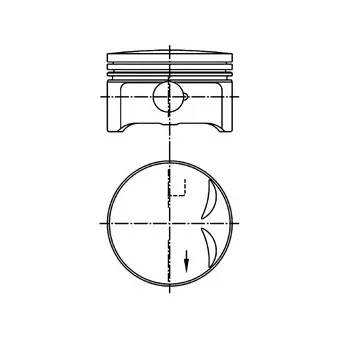 Piston KOLBENSCHMIDT 94952600