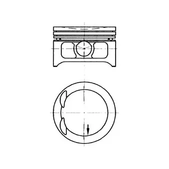 Piston KOLBENSCHMIDT 97363600