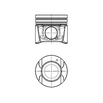 Piston KOLBENSCHMIDT 97504620