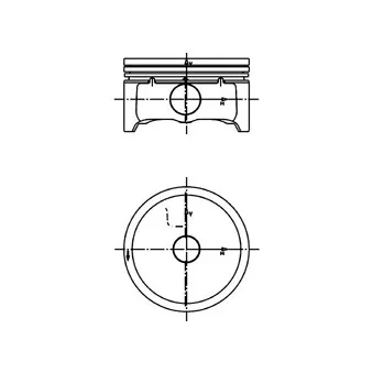 Piston KOLBENSCHMIDT