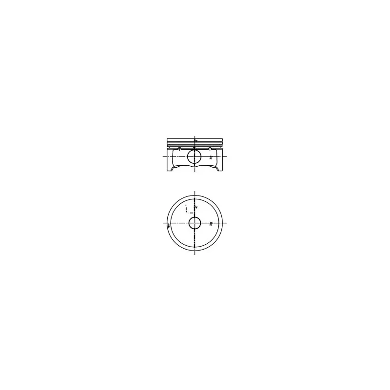 Piston KOLBENSCHMIDT 99457620