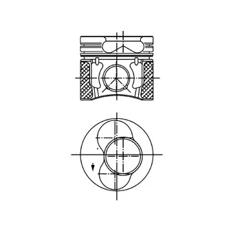 Piston KOLBENSCHMIDT 99470600