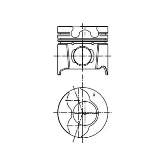 Piston KOLBENSCHMIDT 99561600