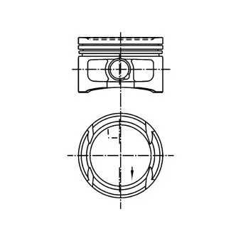 Piston KOLBENSCHMIDT 99562600