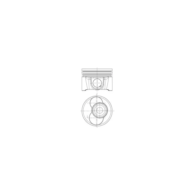 Piston KOLBENSCHMIDT 99832620