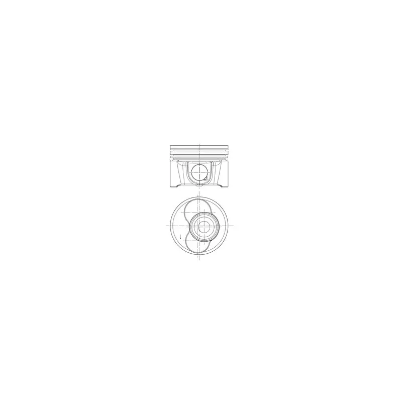 Piston KOLBENSCHMIDT 99833620