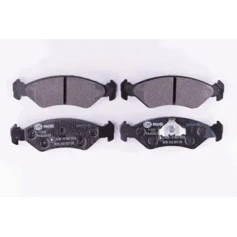 Jeu de 4 plaquettes de frein avant HELLA PAGID 8DB 355 007-391