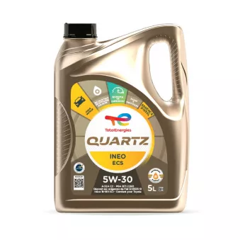 Huile moteur 5W-30 QUARTZ INEO ECS - 5L TOTAL