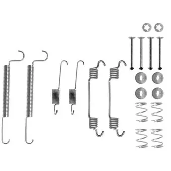 Kit d'accessoires, mâchoire de frein HELLA PAGID 8DZ 355 200-461