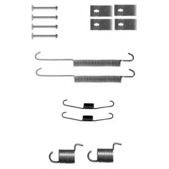 Kit d'accessoires, mâchoire de frein HELLA PAGID 8DZ 355 200-771