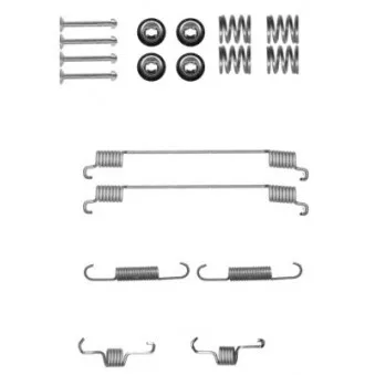 Kit d'accessoires, mâchoire de frein HELLA PAGID 8DZ 355 200-901