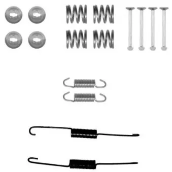 Kit d'accessoires, mâchoire de frein HELLA PAGID 8DZ 355 201-021