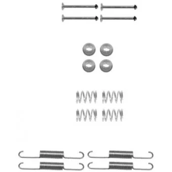 Kit d'accessoires, mâchoires de frein de stationnement HELLA PAGID 8DZ 355 201-991