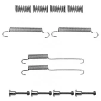 Kit d'accessoires, mâchoires de frein de stationnement HELLA PAGID 8DZ 355 202-021