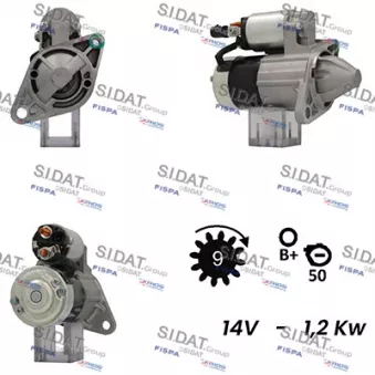 Démarreur SIDAT S12MH0501A2