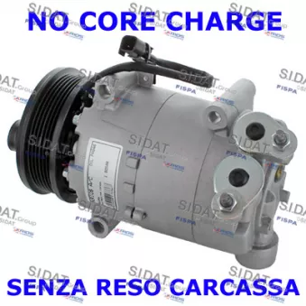 Compresseur, climatisation FISPA 1.8058R