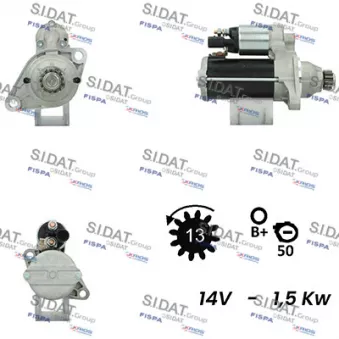 Démarreur FISPA S12BH0351A2