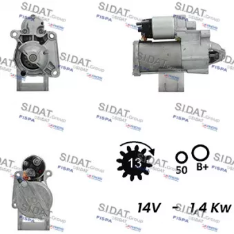 Démarreur FISPA S12BH0610A2