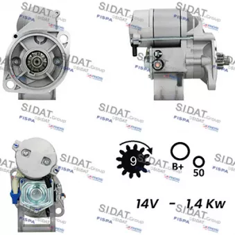 Démarreur FISPA S12DE0404A2