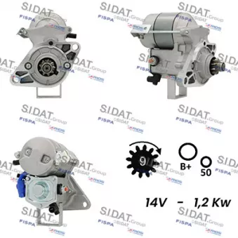 Démarreur FISPA S12DE0512A2