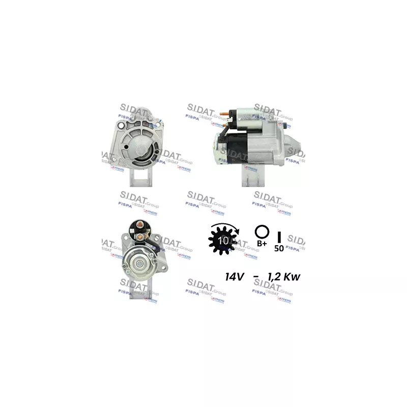 Démarreur FISPA S12MH0752A2