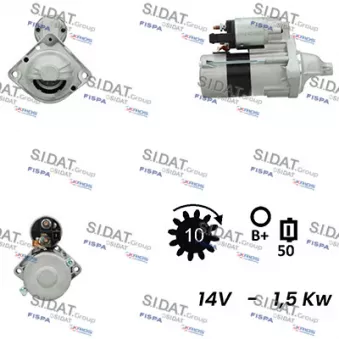 Démarreur FISPA S12VA0607A2
