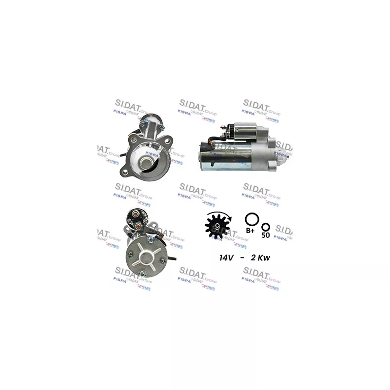 Démarreur FISPA S12VS0155