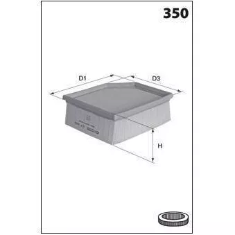 Filtre à air MOTRIO 8660003761