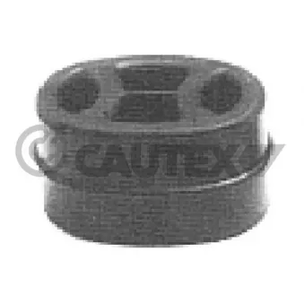 Suspension, échappement CAUTEX 480112